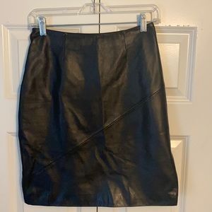 Black Leather Mini Skirt | Wilsons Leather